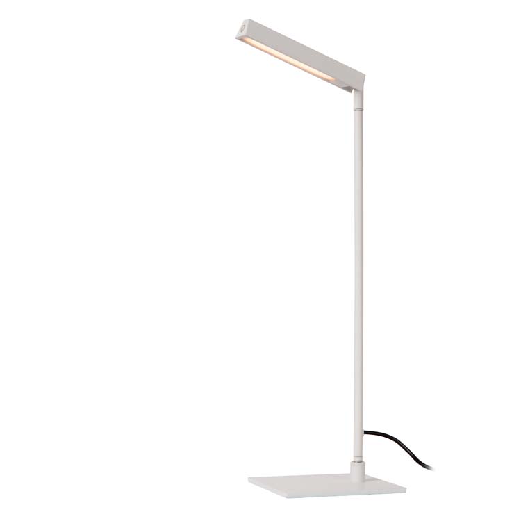 Lucide LAVALE - Tafellamp - LED Dimb. - 1x3W 2700K - Wit