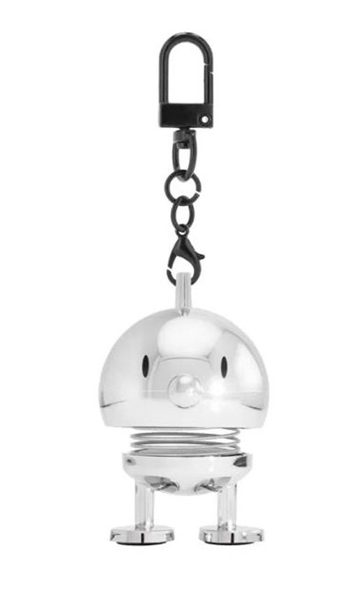 Hoptimist Bag charm chrome XS