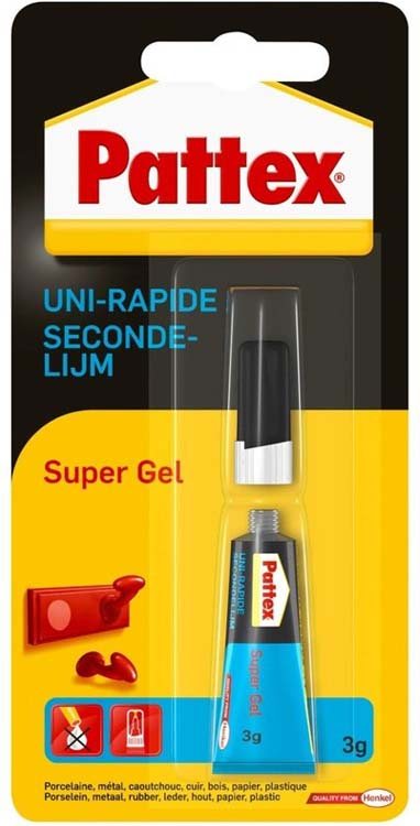 Pattex secondelijm supergel 3 g