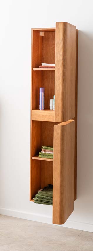 Kolomkast Floris eik hangend 170x40x35cm Kolomkast Floris eik hangend 170x40x35cm