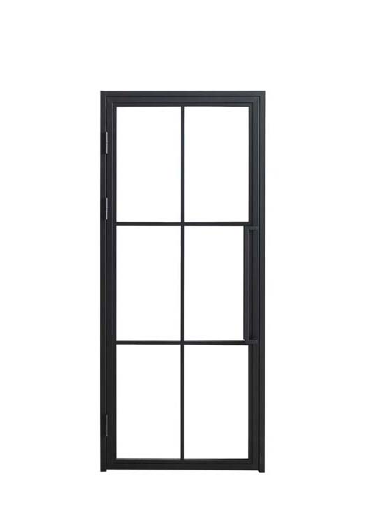 Porte intérieure fer forgé simple 6W Tara droite sur mesure