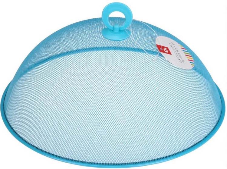 Vliegenkap - voedselkap rond 30 cm blauw