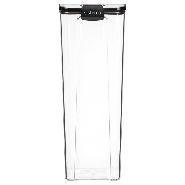 Boîte de rangement Sistema ultra noire 1.9 L