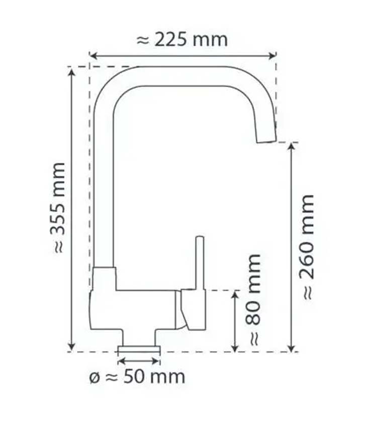 Robinet de cuisine Window chrome