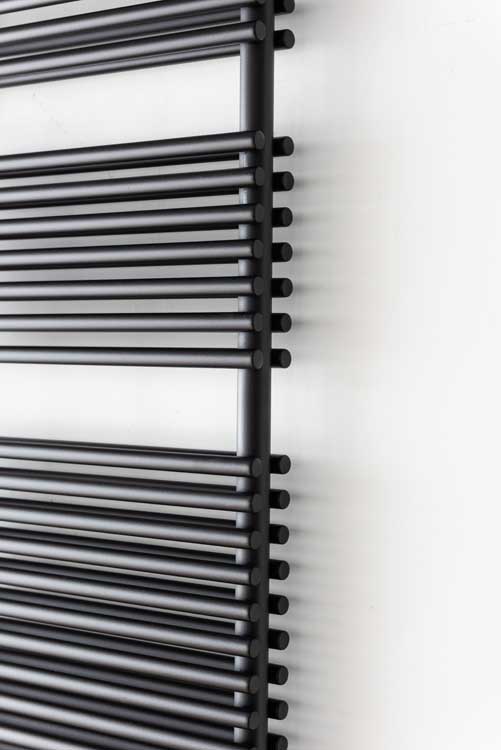 Radiateur sèche-serviettes Doby double 180x60cm noir