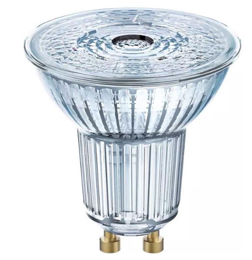 Lampe LED Osram - GU10 - Transparente - Ø5,1x5,4cm - Dimmable - 5x4,5W - 350lm - 4000K - 5 pièces