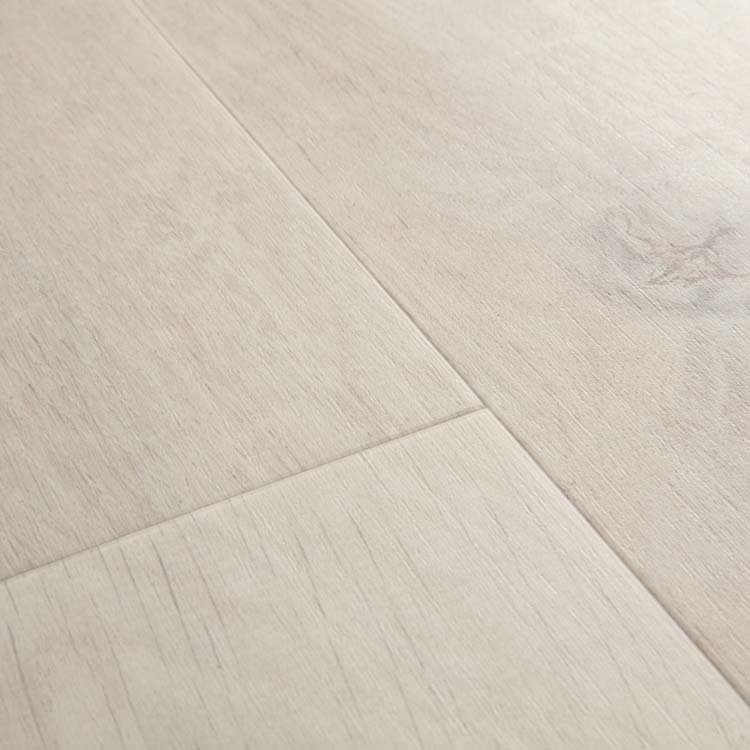 Vinyl Quick-step bloom medium planks 6mm katoenwitte eik blush wit