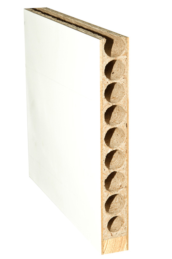 Complete binnendeur Industrial betonlook 201,5x68cm tubespaan omkeerbaar + zwarte deurkast 16,5cm