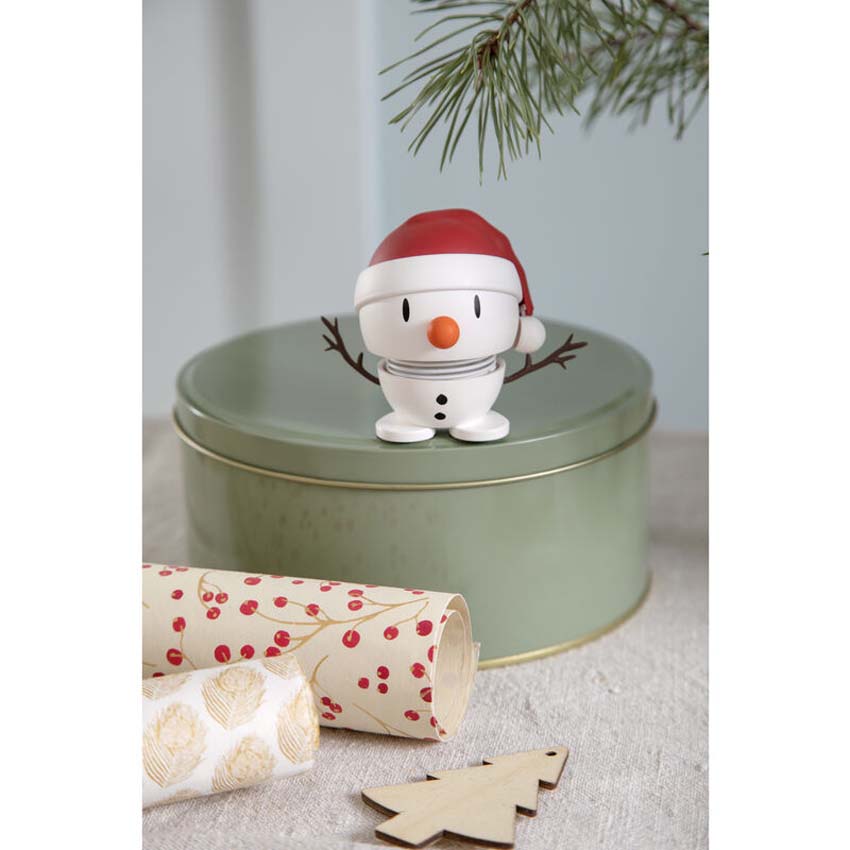 Hoptimist bumble noël bonhomme de neige blanc