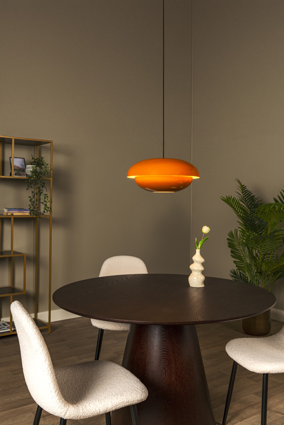 Lucide Essential Younes - Suspension - Ø40cm - 1xE27 - Orange
