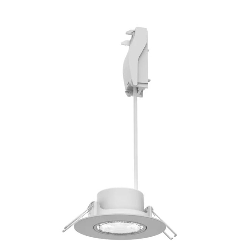 Spot encastrable - blanc - 8,7x6x10,7cm - dimmable - LED - 1x5W - 4000K - IP20