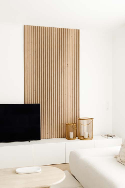 Decoratief wandpaneel Line Up 20x300x2770 naturel-naturel