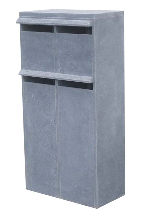 Boîte aux lettres PBB Gouvy 4box 32x62x125cm