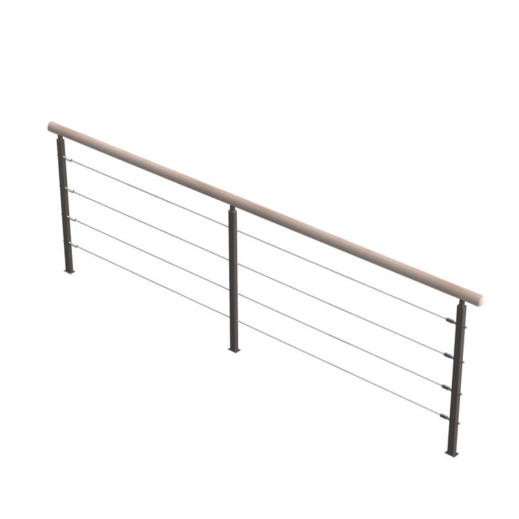 Borstwering beuk Keulen kabel 320cm