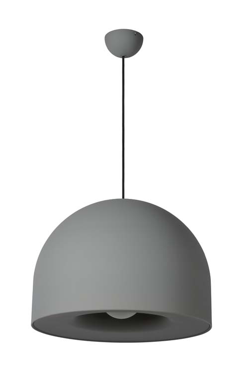 Lucide Premium Akron - Suspension - Ø 50 cm - E27 - 1x40W - Gris