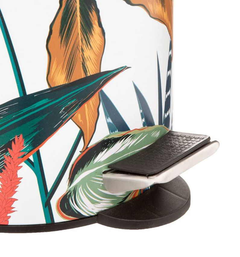 Pedaalemmer Hawaii metaal/bamboe multicolor 3L