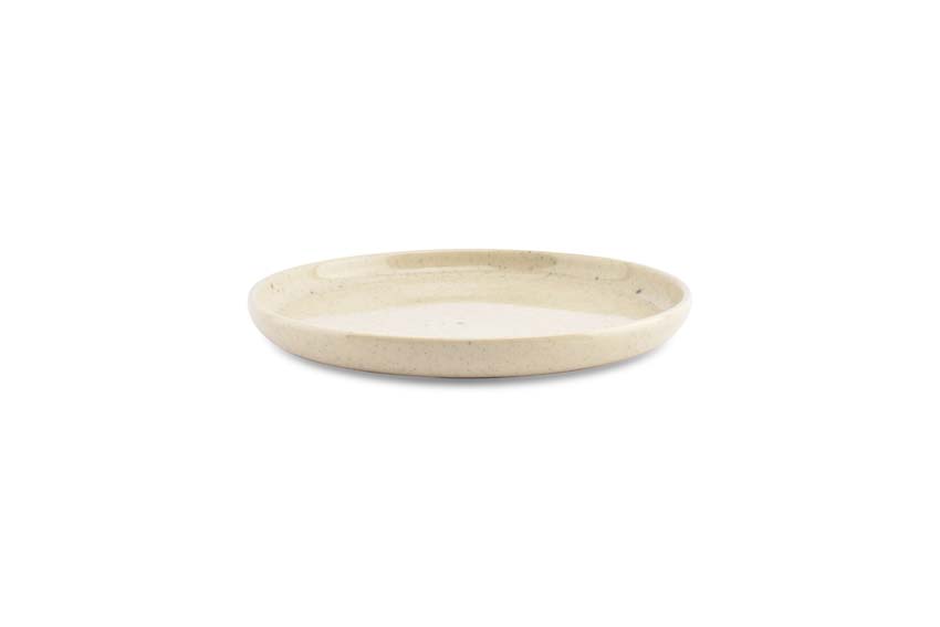Plat bord Blush vanille  22 x 2,5 cm