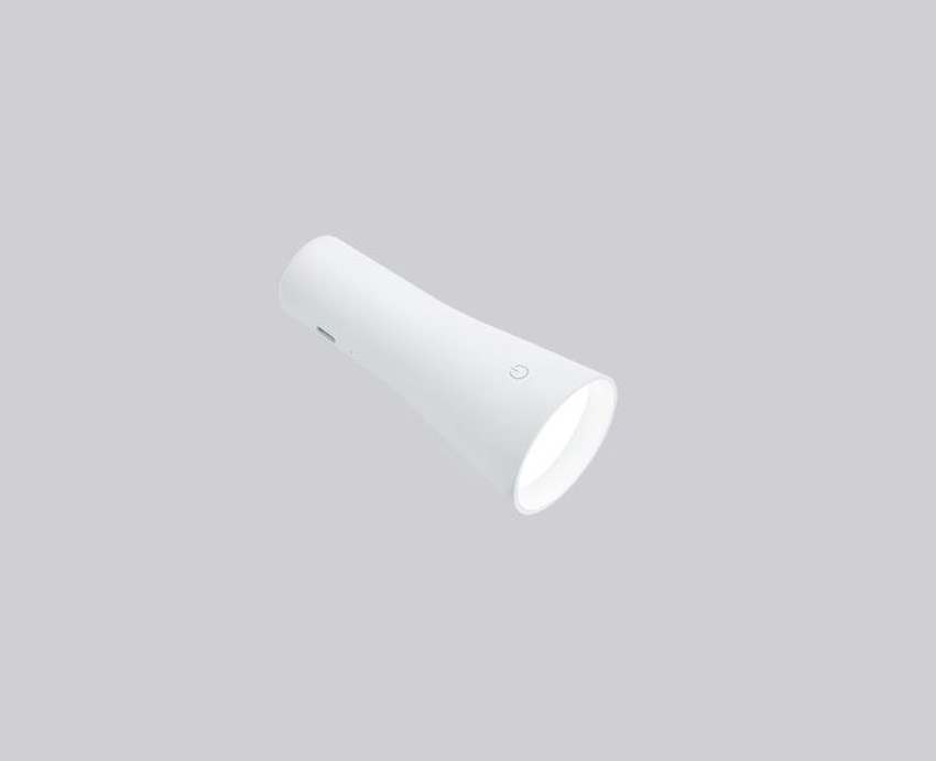 Bureaulamp - wit - 20x12x36cm - dimbaar - LED - 1x2W - 3000K - USB-C
