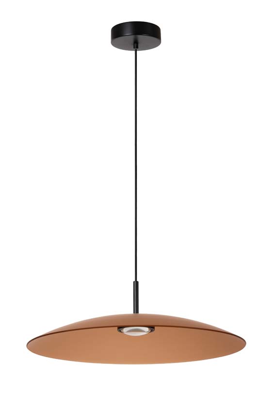 Lucide Premium Menga - Hanglamp - Ø 60 cm - LED Dimb. - 1x18,6W 2700K - Amber