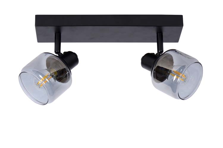 Lucide BJORN - Spot plafond - 2xE14 - Noir