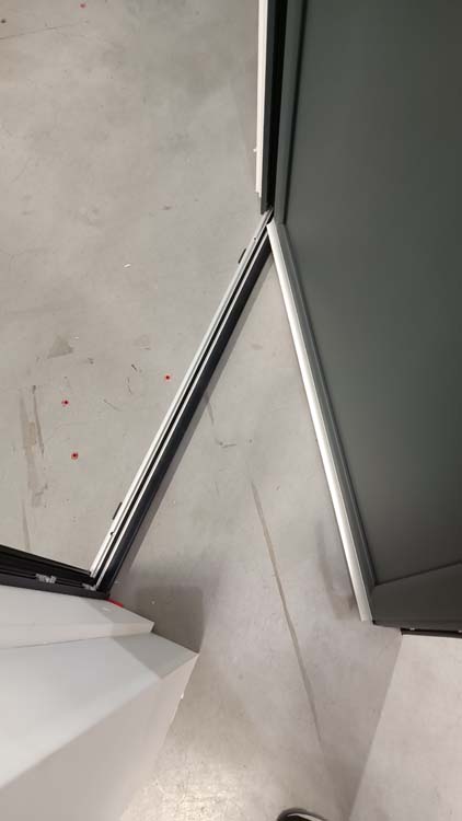 Buitendeur alu Aveiro antra L 960X2180 mm