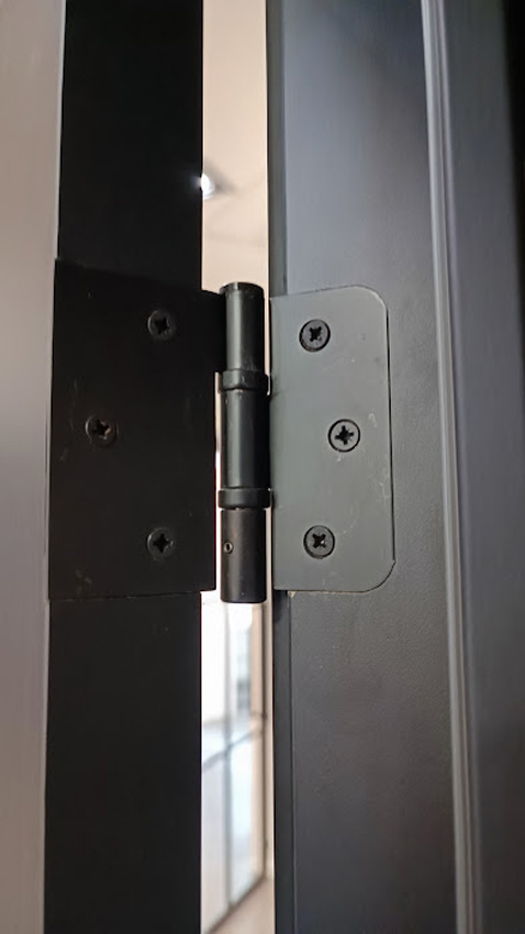 Complete binnendeur Robusto zwart mat 201,5x73cm tubespaan omkeerbaar + deurkast 16,5cm