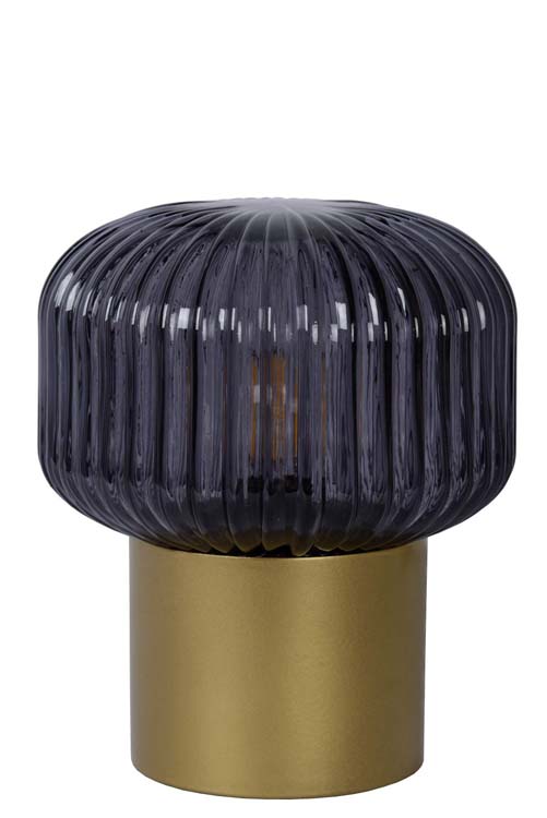 Lucide JANY - Lampe de table - Ø 16 cm - 1xE14 - Or Mat / Laiton