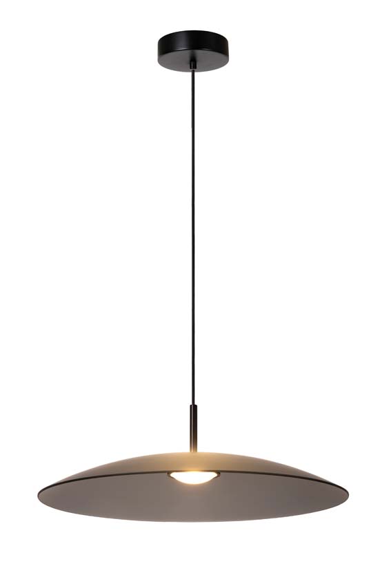 Lucide Premium MENGA - Hanglamp - Ø 60 cm - LED Dimb. - 1x18,6W 2700K - Fumé