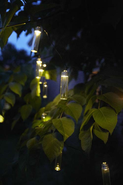 Solar cordon lumineuse Como 14 lampen Solar cordon lumineuse Como 14 lampen