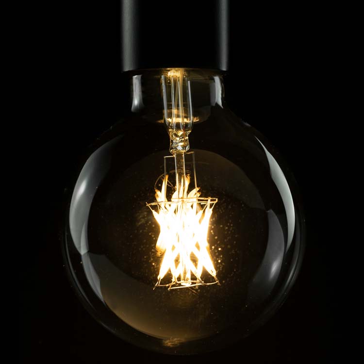 Lampe LED - Clair - Ø9,5x14cm - E27 - 1x6,5W - 650lm - 2700K - 1 pièce