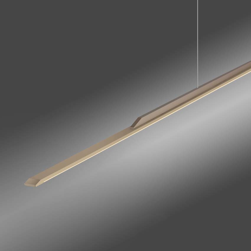 Suspension - Bronze - 160cm - Dimmable - 1x25W - 3000K