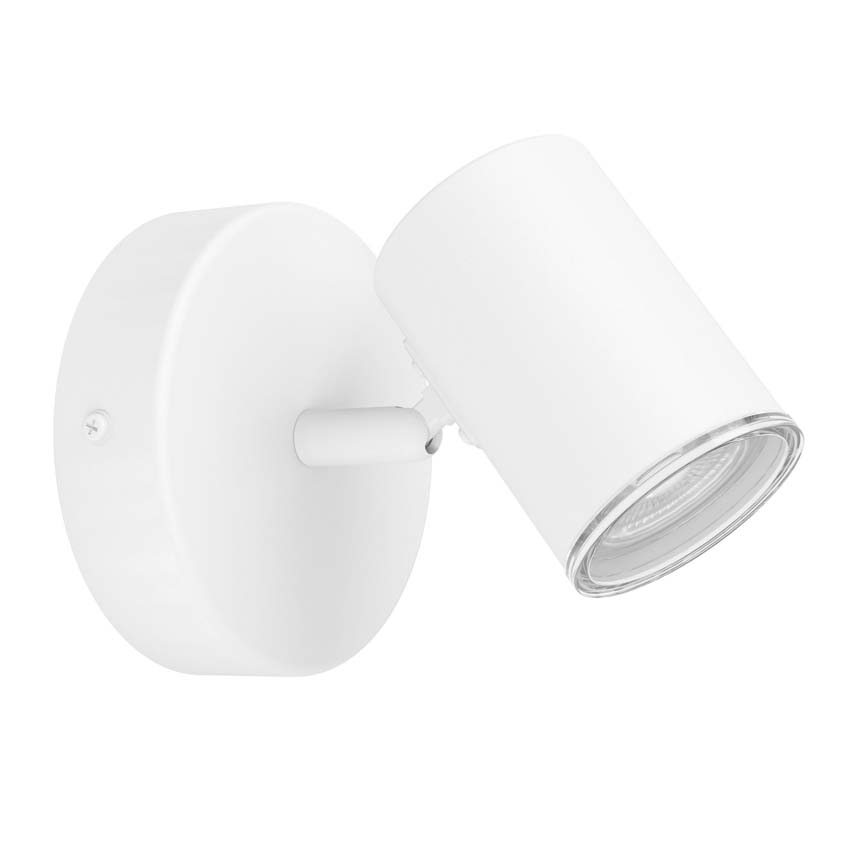 Spot en saillie - Blanc - Ø11xH11,5cm - Dimmable - GU10 - 1x5W