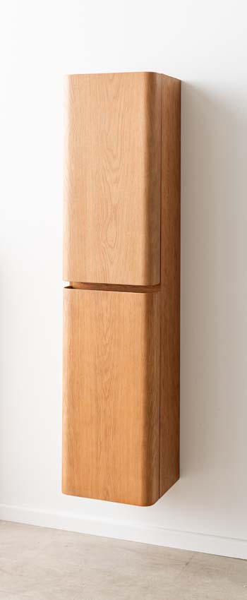 Kolomkast Floris eik hangend 170x40x35cm Kolomkast Floris eik hangend 170x40x35cm