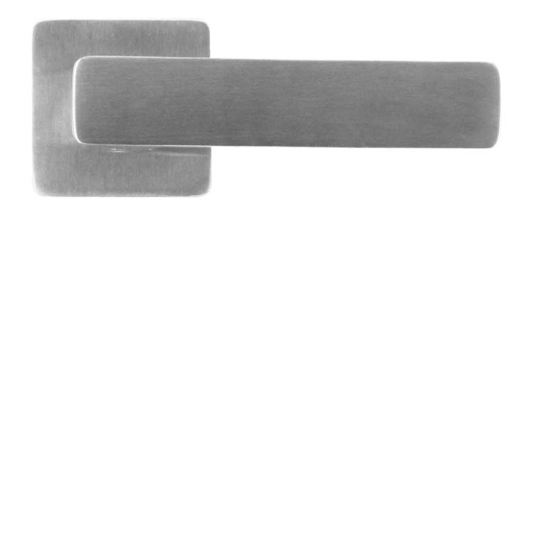 Poignée de porte pro rondine inox plus sans rosace