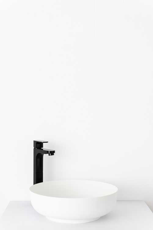 Vasque à poser Ferreira blanc mat 40cm