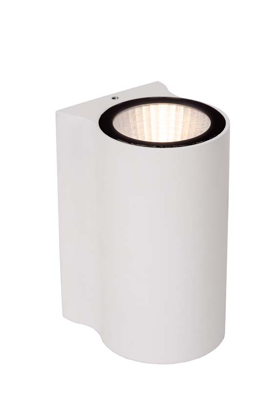 Applique murale intérieur/extérieur - LED - 1x6W 2700K - IP54 - Blanc