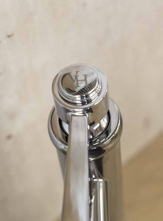 Wastafelkraan Vintage chroom verhoogd