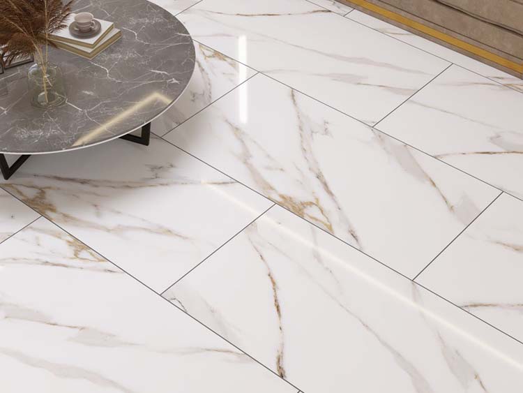 Tegel Marmi divine gold glossy rt 60 x 120 cm