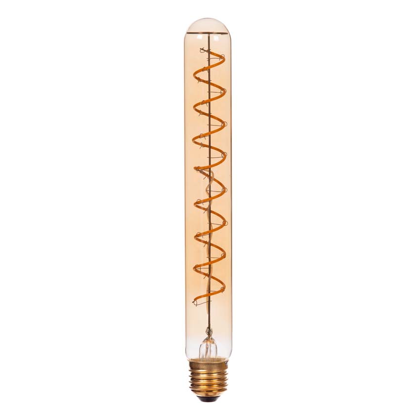 Lucide T32 - Filament lamp - H25cm - LED 3 StepDimbaar (Memory) - E27 - 1x4,9W 2200K - Amber