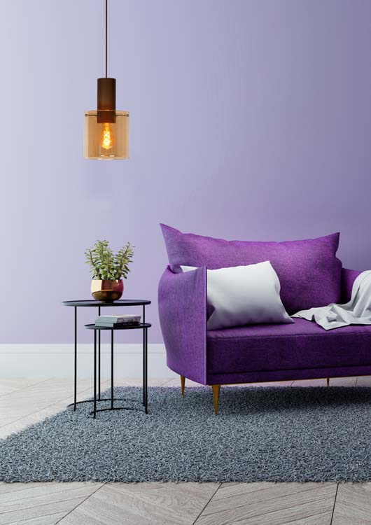 Hanglamp - amber - Ø20cm - E27 - 40W