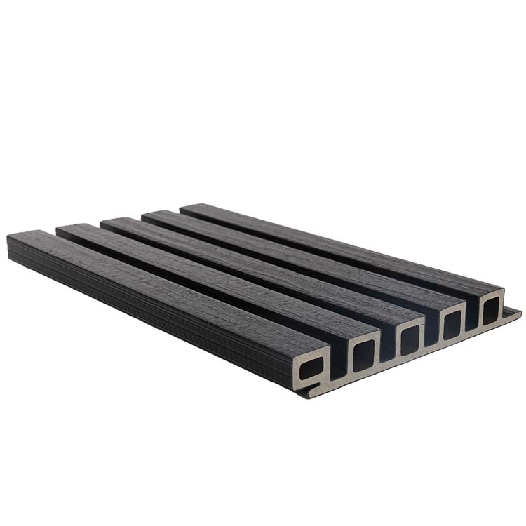 Gevelpaneel line up outdoor composiet zwart 2,5x19,6x290cm