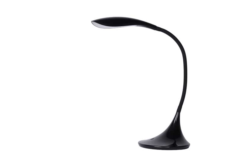 Lucide EMIL - Bureaulamp - Ø 17 cm - LED Dimb. - 1x4W 3000K - Zwart