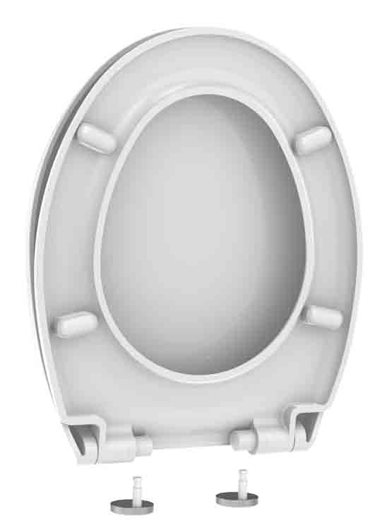 Wc-bril Boreo soft-close wit Wc-bril Boreo soft-close wit