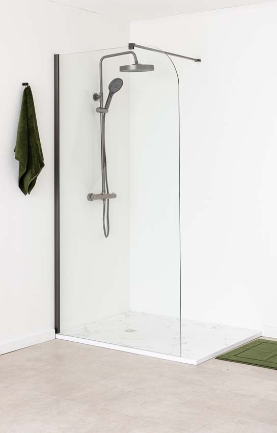 Paroi de douche Avery arrondie 107x200cm