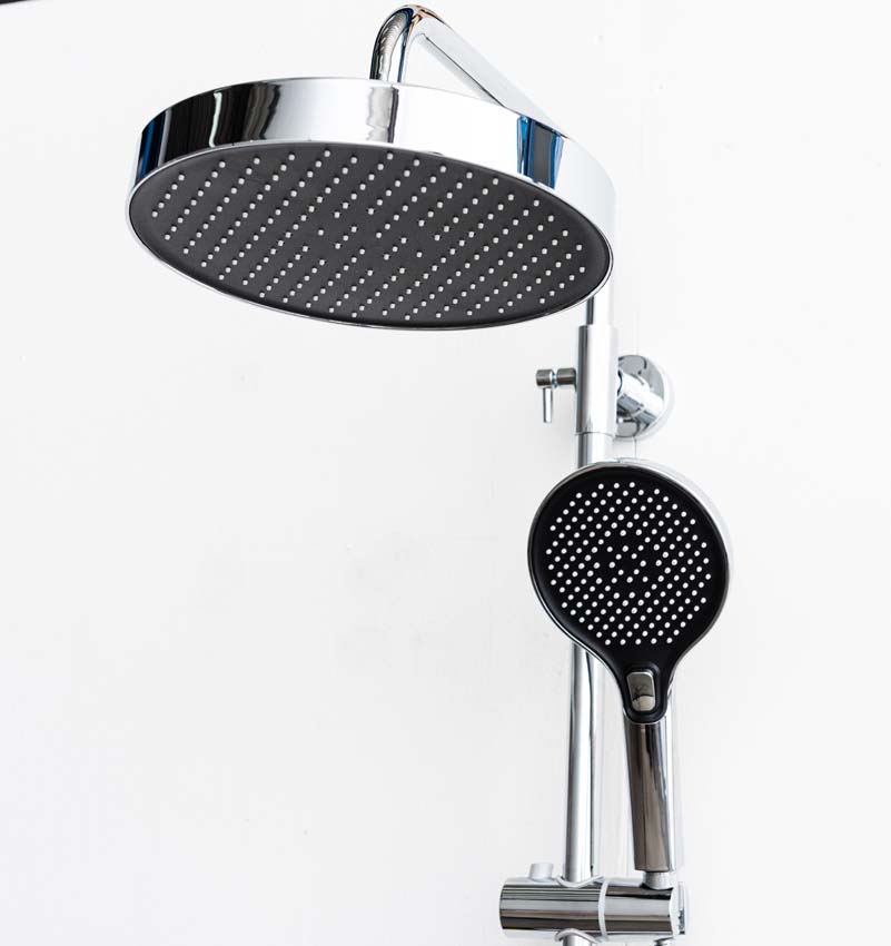 Doucheset Sophia thermostatisch chroom Doucheset Sophia thermostatisch chroom