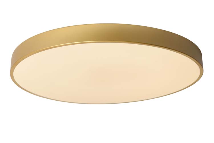 Plafonnier - Ø 60 cm - LED Dim. - 1x60W 2700K - 3 StepDim - Or Mat / Laiton
