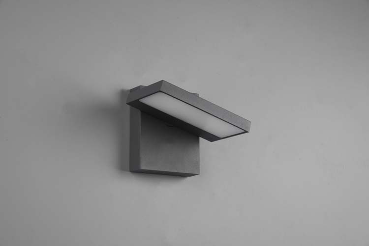 Wandlamp Buiten Antraciet 8W  1000LM 3000K