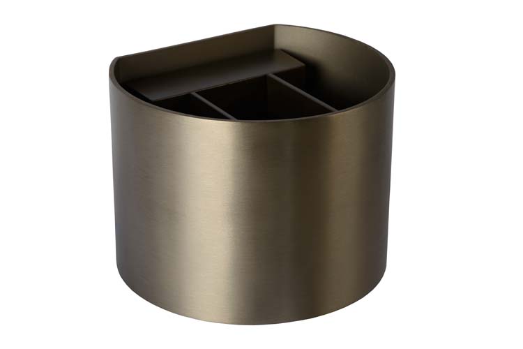 Applique murale - café - arrondie - dimmable - G9 - 4W - 2700K