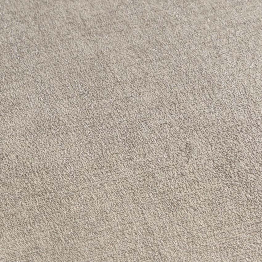 Vinyle sur papier peint intissé uni losanges brun/argent 0,53x10m