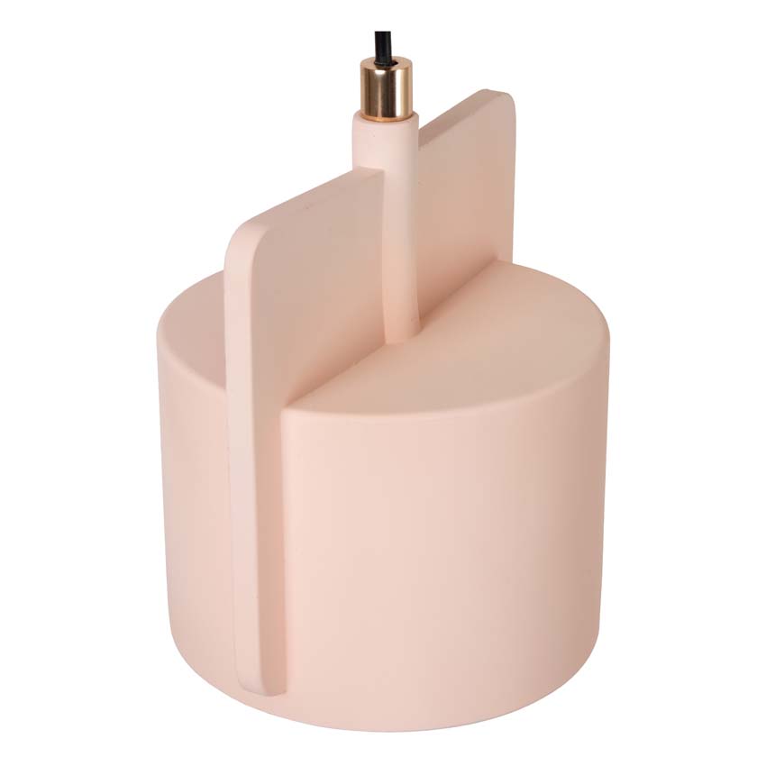 Lucide NINJA - Hanglamp - Ø 16 cm - 1xE27 - Roze